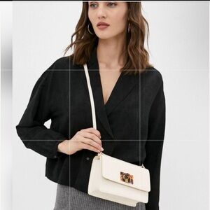 Furla Off White Leather Purse
